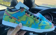 “热感变色”鞋面有点酷！Civilist x Nike SB Dunk Low 联名首度曝光！