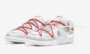 Off-White x Nike SB Dunk Low 新配色曝光！白银设计帅啊！