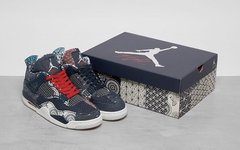 日本刺子绣主题继续，Air Jordan 4 SE “Sashiko”质感惊艳