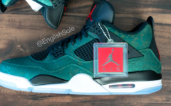 设计是真的帅！Air Jordan 4 “绿镭射” 曝光！可惜是...