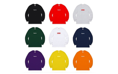 总共 9 款配色！Supreme 经典 Box Logo 长袖 T-Shirt 即将发布！