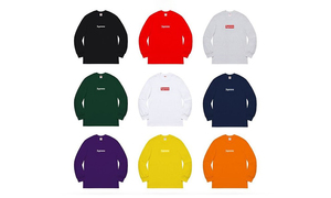 总共 9 款配色！Supreme 经典 Box Logo 长袖 T-Shirt 即将发布！