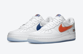 鸳鸯 Swoosh +渐变设计！Kith x Nike Air Force 1 “NYC”官图释出！