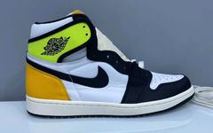 细节近赏！解构风格 Air Jordan 1 “Volt Gold” 明年年初登场！