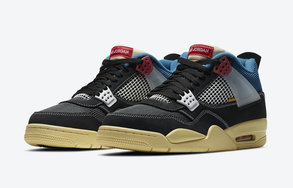 会如期登场？ Union x Air Jordan 4 黑蓝盯紧了！