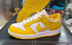 活力十足的亮黄配色，Nike Dunk Low WMNS “Laser Orange”细节近赏