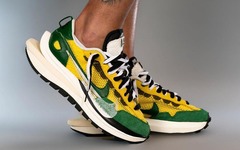 最新上脚图再品品，sacai x Nike VaporWaffle “Tour Yellow”