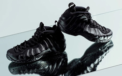 明日发售，最新实物美照释出！纯黑喷 Air Foamposite One “Anthracite” 谁看了不心动？