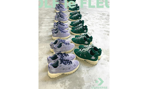 秋冬绝佳上脚神器！GOLF le FLEUR* x CONVERSE GLF Gianno Ox 新配色登场！