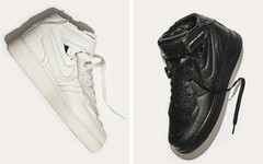 设计感十足！COMME des GARÇONS x Nike 全新联乘 Air Force 1 Mid 系列，你心动了吗？