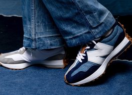 上脚效果不俗！Levi's x New Balance 327 “Denim Pack” 下月发布！