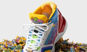 伦纳德战靴联名明日发售！糖果品牌 Jolly Rancher x New Balance The Kawhi 你觉得如何？