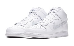 简约百搭的纯白配色！这款 Nike Dunk High 本月发布！