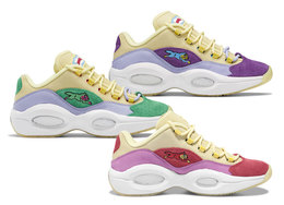 撞色拼接+玩味刺绣印花！BBC x Reebok Question Low 联名系列即将来袭！