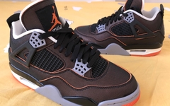 酷似黑红配色！Air Jordan 4 全新小姐姐专属 “Starfish” 配色初次亮相！