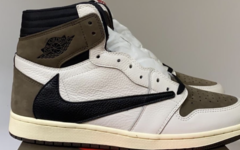  Travis Scott “倒钩 2.0” Air Jordan 1 全新实物照曝光！你能打几分？