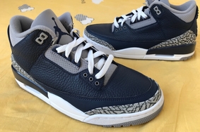 气质经典稳重！午夜蓝 Air Jordan 3 实物首度曝光！