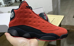 经典黑红配色反转！全新 Air Jordan 13 “Reverse Bred” 实物首次曝光！