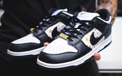 明年高人气预定！Supreme x Nike SB Dunk Low “Black Stars” 实物细节曝光！