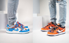 明年鞋王有力竞争者！Off-White x Futura x Nike Dunk Low 上脚预览！