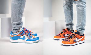 明年鞋王有力竞争者！Off-White x Futura x Nike Dunk Low 上脚预览！