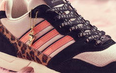 金属鞋子挂件！这双 Pam Pam x adidas ZX 1000 细节好评！