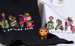 图案 T 恤与 FUNKO POP 玩偶！A BATHING APE x BAIT 联乘胶囊系列登场