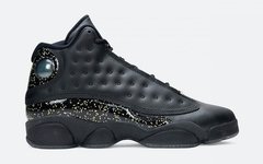 黑金泼墨像“满天星”！全新 Air Jordan 13 本月登场！