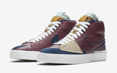 大玩解构设计！Nike SB Blazer Mid Edge 全新配色曝光，诚意十足！