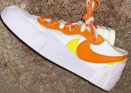 Sacai x Nike Blazer Low“岩浆橙” 首度曝光！明年 2 月发售！