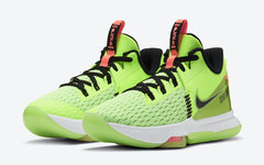 荧光黄配色相当抢眼！Nike LeBron Witness 5新配色亮相