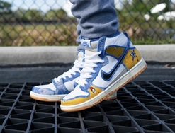 “撕撕乐”鸳鸯穿法解锁？Carpet Company x Nike SB Dunk High 帅！呆！了！