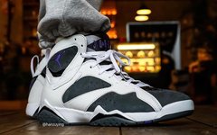 首次上脚释出！Air Jordan 7 “Flint” 复刻版依旧帅炸！