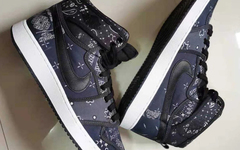 经典佩斯利花纹点缀！Air Jordan 1 KO “Paisley” 抢先预览！