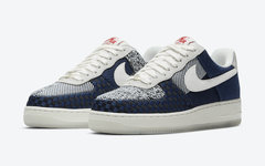 低调古朴不失华丽！全新 Nike Air Force 1“Sashiko” 官图释出！