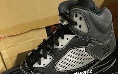 气质太酷了！全新 Air Jordan 5“Anthracite” 实物曝光！