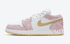 神仙颜值，小姐姐们绝对心动！这双 AJ 1 Low “粉冰淇淋”绝了！