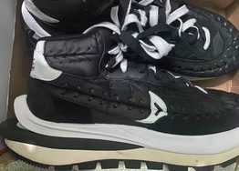 另一种角度实物！Sacai x Jean Paul Gaultier x Nike VaporWaffle 三方联乘你打几分？