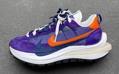 Sacai x Nike VaporWaffle 紫橙配色最新实物曝光！春季登场！