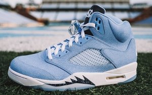 北卡大学专属 Air Jordan 5 PE 曝光！颜值太让人眼馋了！