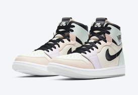 马卡龙色调清新讨喜！Air Jordan 1 Zoom Comfort “Easter” 首度曝光！