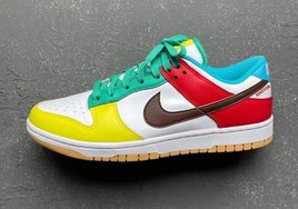 Nike Dunk Low “Free 99” 最新细节照曝光！不对称鸳鸯设计吸睛度爆棚！