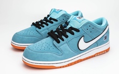 保时捷917海湾石油涂装灵感！Nike SB Dunk Low “Gulf” 最新实物美照释出！