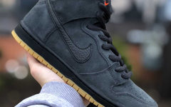 气质低调复古！Nike SB Dunk High 新配色首次曝光！