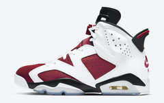 发售临近！Air Jordan 6 OG 配色胭脂红 Carmine” 复刻版不要错过！