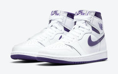去年同名配色市价破 4000 ！全新 Air Jordan 1“Court Purple” 即将发售！