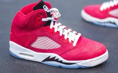 俄克拉荷马 Air Jordan 5 PE 再迎实物细节照片！限量 200 双！