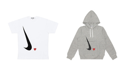 COMME des GARÇONS PLAY x Nike 联名服饰登场！