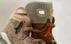 今年春季登场！Travis Scott x Air Jordan 6“British Khaki” 再曝最新细节照！