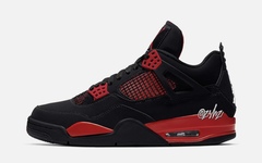 红色版“雷公”配色？Air Jordan 4 “Red Thunder” 今年登场！